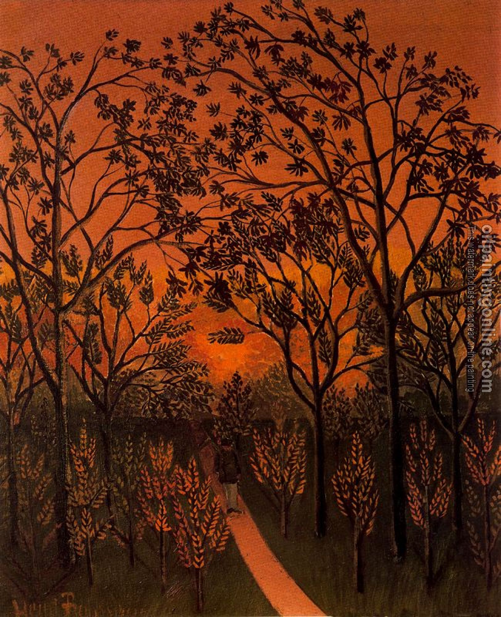 Henri Rousseau - Corner of the Plateau of Bellevue